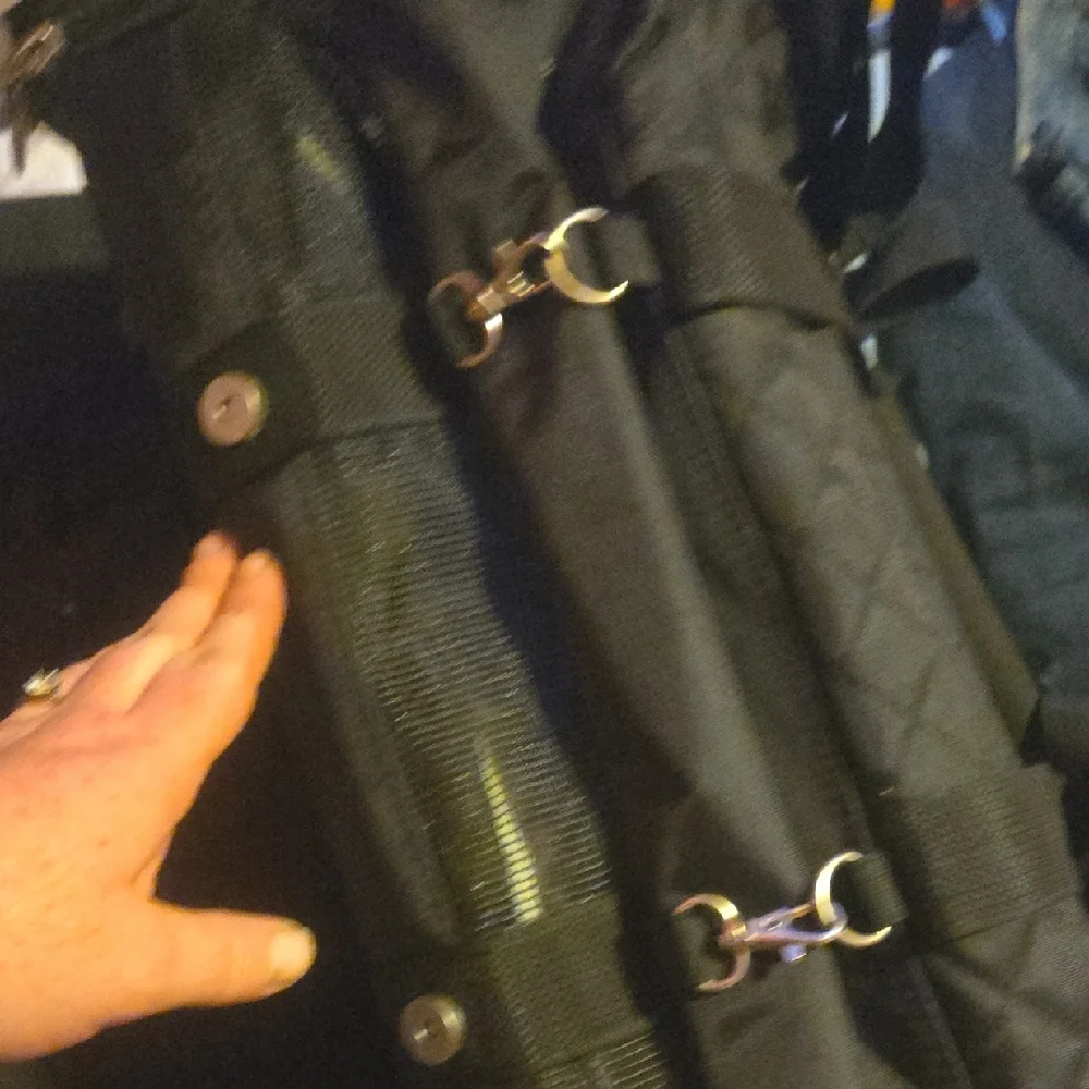 Sherpa Black Quilted Dog